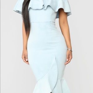 Gorgeous denim stretch dress